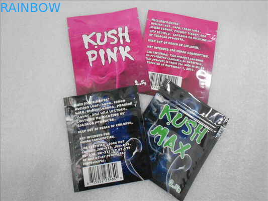 แคลิฟอร์เนียดรีมเฮอร์เบิลธูปบรรจุภัณฑ์ถุงซิปแบนยาเคมีซอง THC