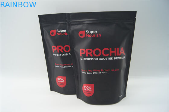 600 กรัม 1 กิโลกรัม OEM ซิปถุงบรรจุภัณฑ์อาหารถุงกระดาษคราฟท์สีน้ำตาลพร้อมหน้าต่าง / ซิป