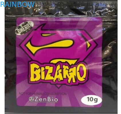 ถุงซิปล็อคสมุนไพรธูป Bizarro 10g ยืนถุงพวยด้วยรสชาติต่าง