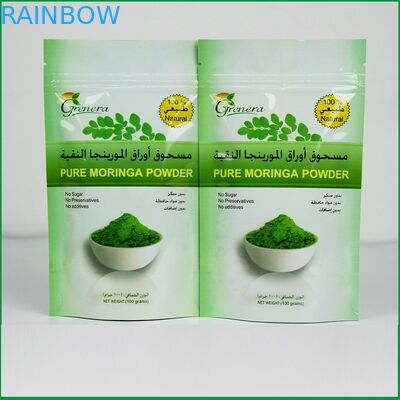 บรรจุภัณฑ์พลาสติก Doypack แบบกำหนดเองยืนถุงซิปสำหรับบลูเบอร์รี่แห้ง