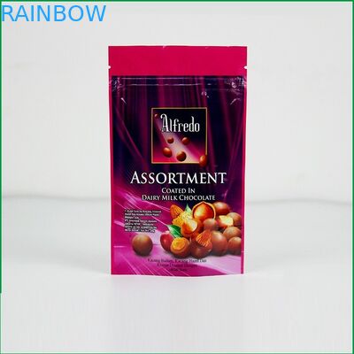 ถุงซิปแบบกำหนดเองพร้อมโลโก้สำหรับถุงบรรจุช็อคโกแลต