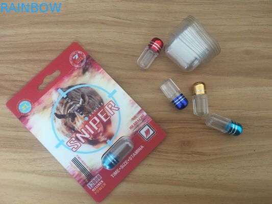 ขายร้อน Rhino ชายเสริมยาบรรจุภัณฑ์บัตรและกล่องแสดงผล 3 มิติ