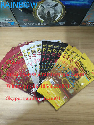 PremierZen Gold Male Enhancement การ์ดบรรจุภัณฑ์บรรจุภัณฑ์พลาสติกในสต็อกพร้อมเอฟเฟกต์ 3 มิติ