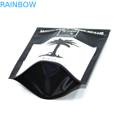 บรรจุภัณฑ์ถุงพลาสติกอลูมิเนียมฟอยล์แบบกำหนดเองถุงบรรจุกาแฟพร้อมวาล์ว 300 กรัม
