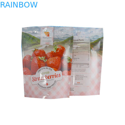 ขนม Ziplock Stand Up บรรจุภัณฑ์ถุงพลาสติกสำหรับบรรจุภัณฑ์ผลไม้แห้ง