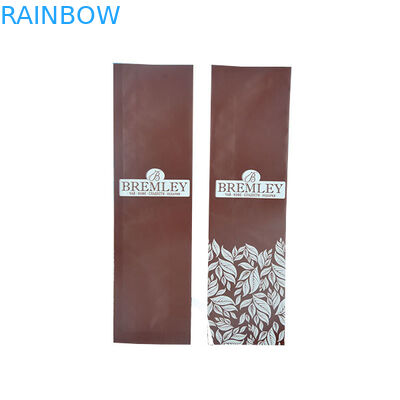 อาหารเกรดด้านล่างแบน Eco Friendly Stand Up Pouches วาล์ว Degassing บรรจุภัณฑ์กาแฟ