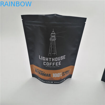 ถุงพลาสติกพิมพ์แบบกำหนดเองบรรจุภัณฑ์ฟอยล์ลามิเนต Mylar Ziplock ถุงขนม