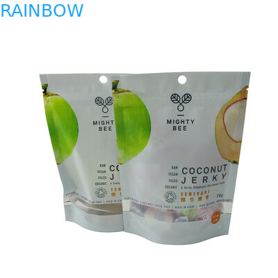 ถุงพลาสติกบรรจุถุงซิปยืนสำหรับบรรจุภัณฑ์ช็อคโกแลตชิพบิสกิตคุกกี้