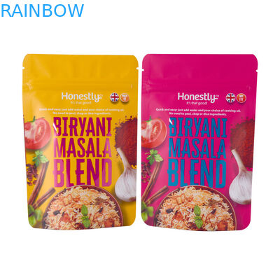 ที่กำหนดเอง Stand Up Pouches ถุงซิปอาหารเกรดพลาสติกถั่วถุงขนมขบเคี้ยว