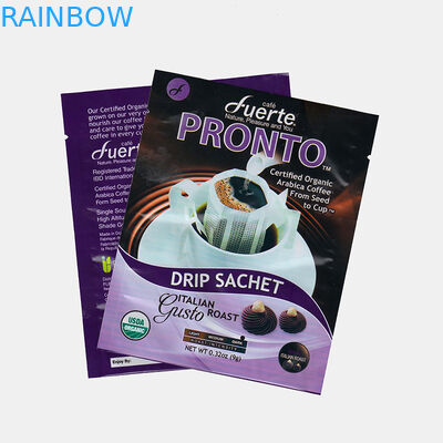 SGS อาหารเกรด 100 กรัมผนึกที่กำหนดเองเคลือบยืนขึ้นถุง ziplock สำหรับถั่ว