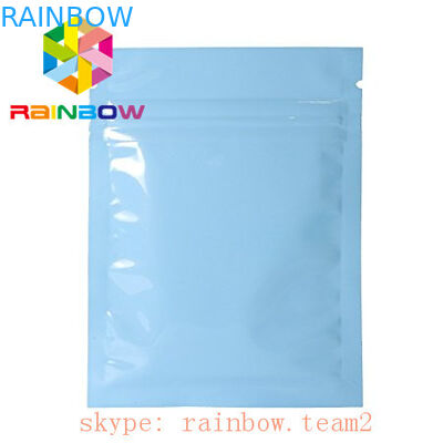 ซองอลูมิเนียมฟอยล์ mylar สีทองแบบ ziplock สำหรับบรรจุใบชา / ซองมินิ 3 ด้าน