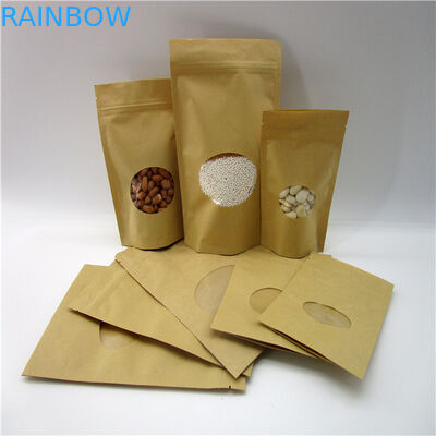 รูปทรงถุงกระดาษที่กำหนดเอง / ถุงบรรจุผงโปรตีนข้าว