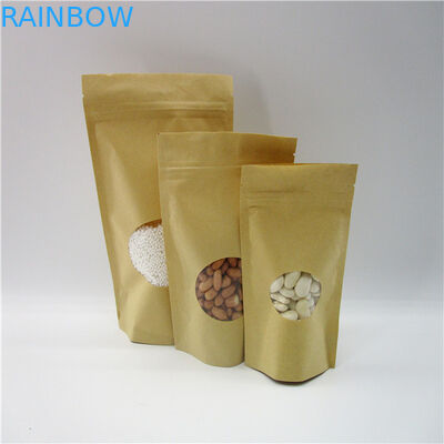 รูปทรงถุงกระดาษที่กำหนดเอง / ถุงบรรจุผงโปรตีนข้าว