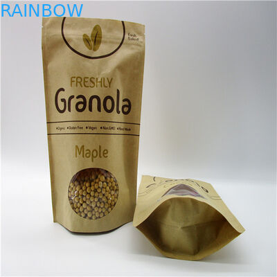 รูปทรงถุงกระดาษที่กำหนดเอง / ถุงบรรจุผงโปรตีนข้าว