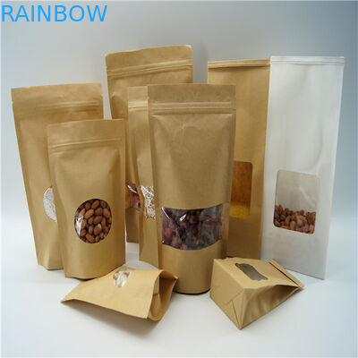 รูปทรงถุงกระดาษที่กำหนดเอง / ถุงบรรจุผงโปรตีนข้าว