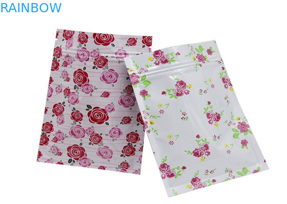 ถุงพลาสติกปิดผนึกสามคริสตัลทองสำหรับหน้ากากตา / ใบหน้า