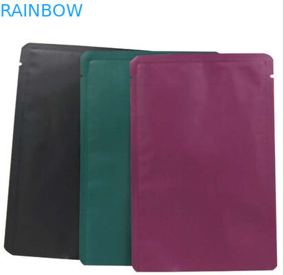 ซีลความร้อนที่มีสีสันถุงปิดผนึกบรรจุภัณฑ์สามด้านสำหรับหน้ากากบำรุง