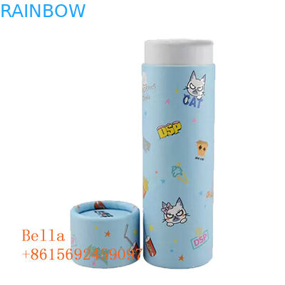 บรรจุภัณฑ์กล่องกระดาษรูปทรงกระบอก