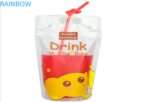 ถุงซิปตั้งค่า Gravnre พิมพ์ Custome ความหนาสำหรับนม