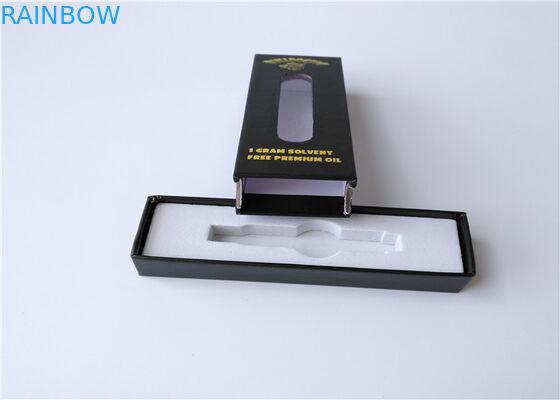 Vaporizer Iismooker บรรจุภัณฑ์กล่องกระดาษทิ้งสำหรับ Vape Pen Cartridge
