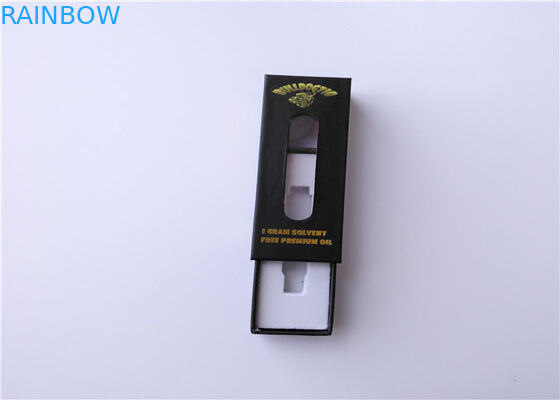 Vaporizer Iismooker บรรจุภัณฑ์กล่องกระดาษทิ้งสำหรับ Vape Pen Cartridge