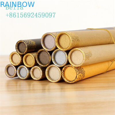 กล่องกระดาษกระบอกกระดาษกระดาษกลม / รูปแบบที่กําหนดเอง 350g