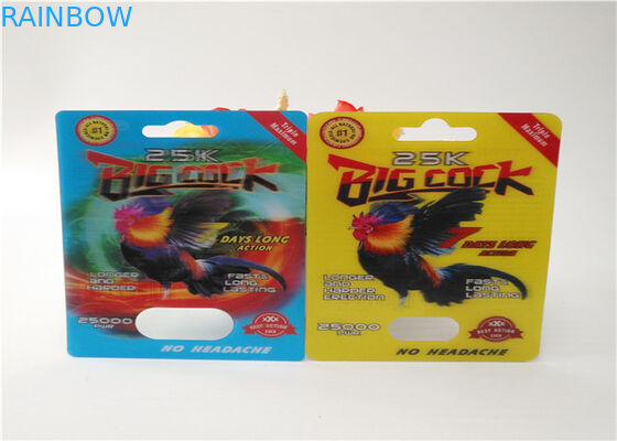 บรรจุภัณฑ์บัตรตุ่ม hardsteel EXtacy