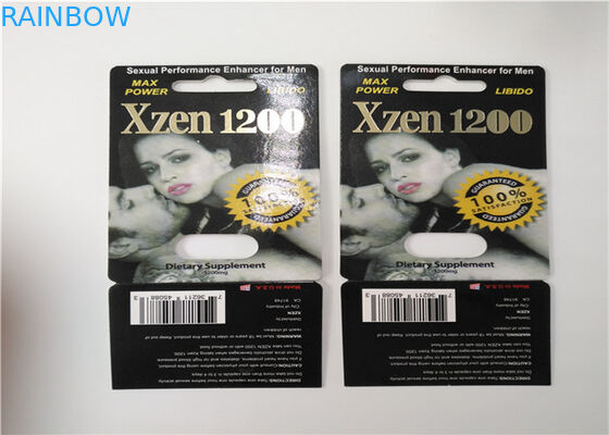 บรรจุภัณฑ์บัตรตุ่ม hardsteel EXtacy