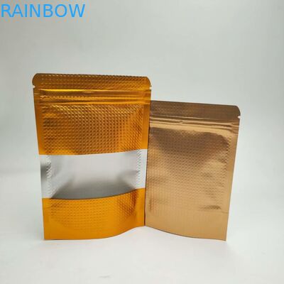 อลูมิเนียม Stand Up Pouches โลโก้ 200g / 250g ที่กำหนดเองสำหรับเมล็ดกาแฟ