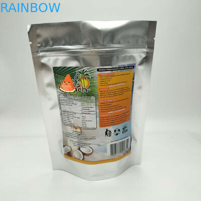 บรรจุภัณฑ์ถุงพลาสติกขนาดกำหนดเองยืนขึ้นถุงฟอยล์อลูมิเนียม