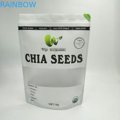 บรรจุภัณฑ์ถุงพลาสติกขนาดกำหนดเองยืนขึ้นถุงฟอยล์อลูมิเนียม