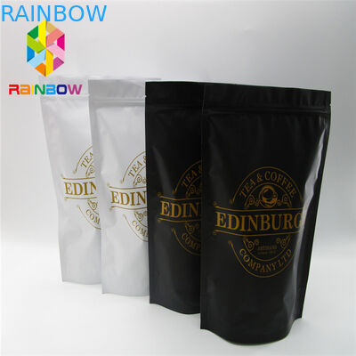 ลามิเนตลูมิเนียมฟอยล์บรรจุถุงพลาสติกความร้อนปิดผนึกถุงด้วยวาล์ว