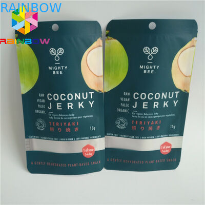 ฟอยล์ลามิเนตบรรจุถุงขนมขบเคี้ยวอาหารเกรด 100 - 150 ไมครอนความหนา