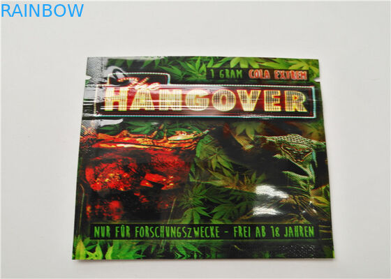 ลุกขึ้นยืนถุงฟอยล์อลูมิเนียมสำหรับบรรจุภัณฑ์ยา Rhino 7 Swag Platinum 15000