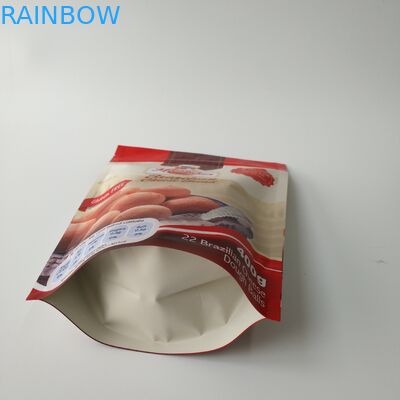 เม็ดมะม่วงหิมพานต์บรรจุภัณฑ์ถุงขนมถุงอลูมิเนียมฟอยล์พิมพ์แบบกำหนดเองขนาด 250 กรัม