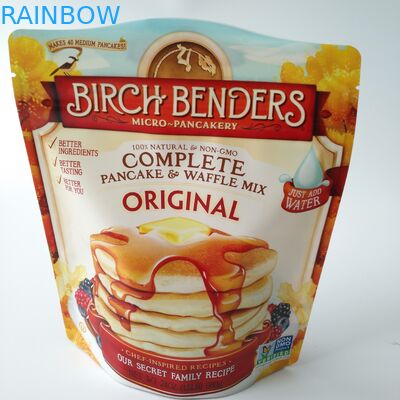 เม็ดมะม่วงหิมพานต์บรรจุภัณฑ์ถุงขนมถุงอลูมิเนียมฟอยล์พิมพ์แบบกำหนดเองขนาด 250 กรัม