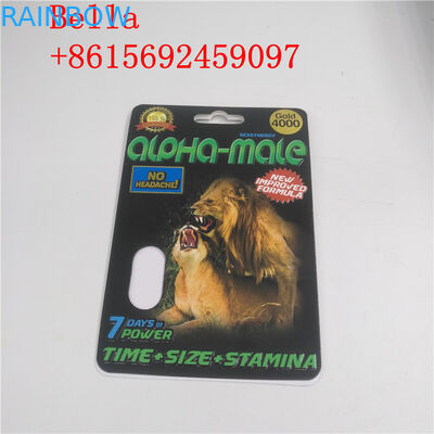 บรรจุภัณฑ์พุพองพลาสติกรีไซเคิลวัสดุรูปร่างที่กำหนดเองด้วยการพิมพ์ผล 3 มิติ