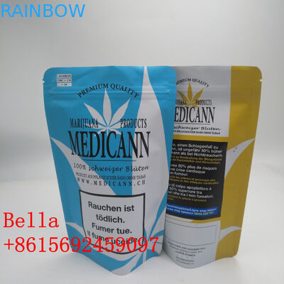 บรรจุภัณฑ์ถุงพลาสติกปิดผนึกความร้อนสามชั้นเคลือบด้วยการพิมพ์โลโก้