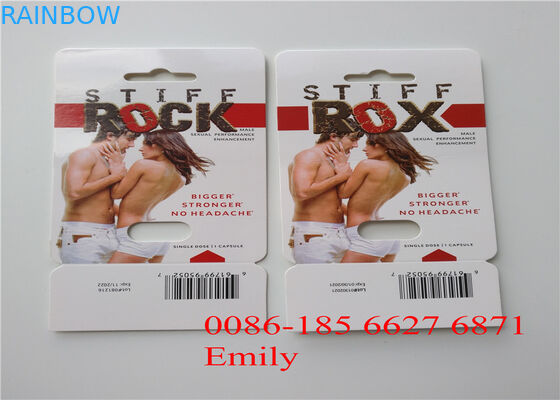 บรรจุภัณฑ์บัตรตุ่ม Rhino 69 x 12 ซม. พร้อมผิวมัน