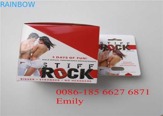 บรรจุภัณฑ์บัตรตุ่ม Rhino 69 x 12 ซม. พร้อมผิวมัน