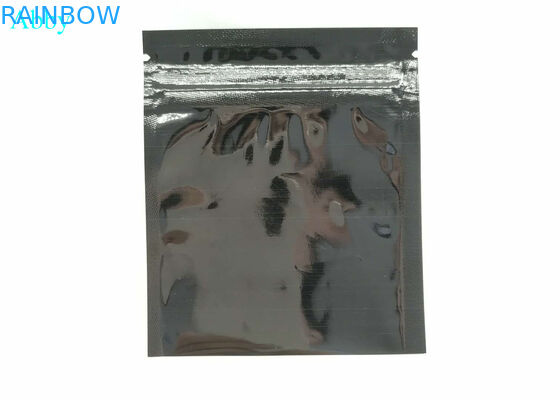 ฟอยล์พลาสติก Stand Up กระเป๋าบรรจุภัณฑ์สามด้านปิดผนึก CMYK สีสำหรับของขวัญ