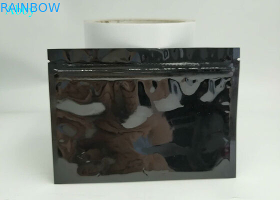 ฟอยล์พลาสติก Stand Up กระเป๋าบรรจุภัณฑ์สามด้านปิดผนึก CMYK สีสำหรับของขวัญ