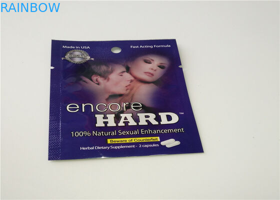 อลูมิเนียมฟอยล์บรรจุธูปสมุนไพรเคลือบ OPP วัสดุที่มีสีโปร่งใส