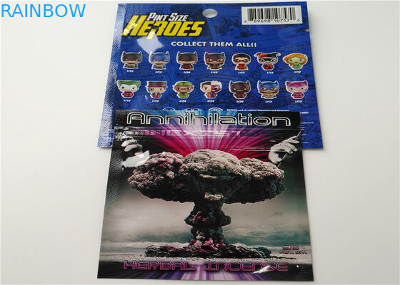 อลูมิเนียมฟอยล์บรรจุธูปสมุนไพรเคลือบ OPP วัสดุที่มีสีโปร่งใส