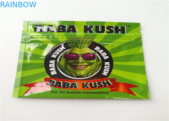 อลูมิเนียมฟอยล์บรรจุธูปสมุนไพรเคลือบ OPP วัสดุที่มีสีโปร่งใส