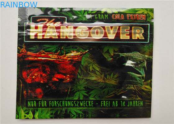 อลูมิเนียมฟอยล์บรรจุธูปสมุนไพรเคลือบ OPP วัสดุที่มีสีโปร่งใส