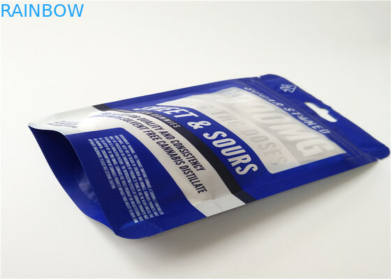 บรรจุภัณฑ์ธูปสมุนไพรขนาดเล็กโลโก้ที่กำหนดเองพิมพ์ด้วยอลูมิเนียมชั้นเคลือบ