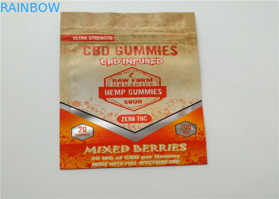 บรรจุภัณฑ์ธูปสมุนไพรขนาดเล็กโลโก้ที่กำหนดเองพิมพ์ด้วยอลูมิเนียมชั้นเคลือบ