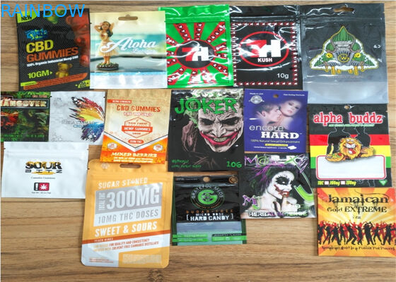 บรรจุภัณฑ์การเคลือบธูปสมุนไพรแรด Enhancer ด้วยการปิดซิป