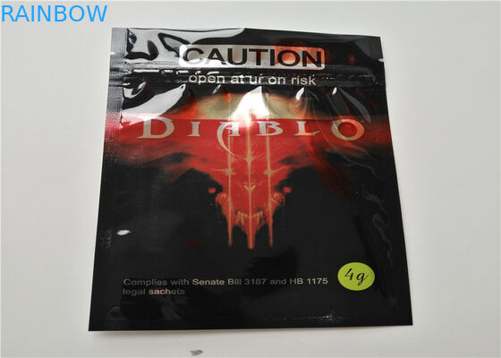 บรรจุภัณฑ์การเคลือบธูปสมุนไพรแรด Enhancer ด้วยการปิดซิป